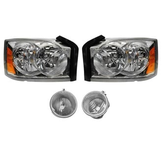 TRQ® - Driver and Passenger Side Replacement Headlights