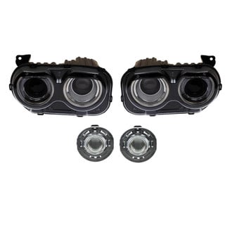 TRQ® - Driver and Passenger Side Replacement Headlights