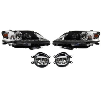 TRQ® - Driver and Passenger Side Replacement Headlights