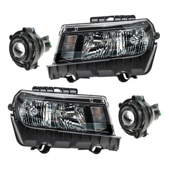 TRQ® - Driver and Passenger Side Replacement Headlights
