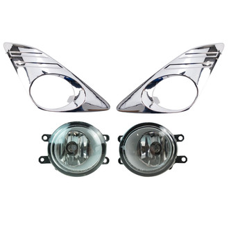 TRQ® - Driver Side Replacement Fog Lights