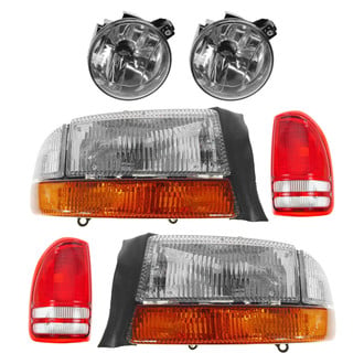 TRQ® - Driver and Passenger Side Replacement Headlights