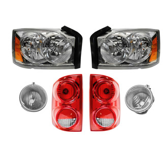 TRQ® - Driver and Passenger Side Replacement Headlights