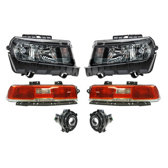 TRQ® - Driver and Passenger Side Replacement Headlights