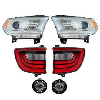 TRQ® - Driver and Passenger Side Replacement Headlights