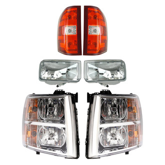 TRQ® - Driver and Passenger Side Replacement Headlights