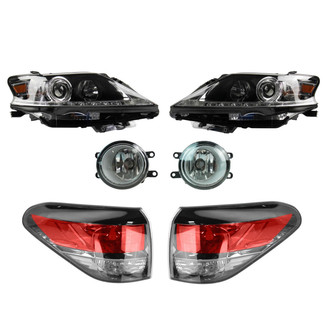 TRQ® - Driver and Passenger Side Replacement Headlights