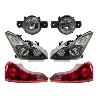 TRQ® - Driver and Passenger Side Replacement Headlights