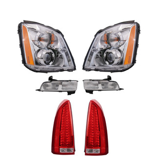 TRQ® - Driver and Passenger Side Replacement Headlights