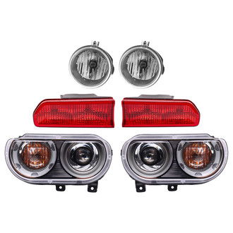 TRQ® - Driver and Passenger Side Replacement Headlights