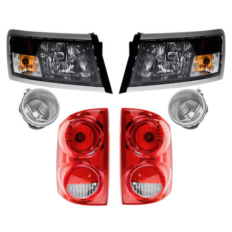 TRQ® - Driver and Passenger Side Replacement Headlights