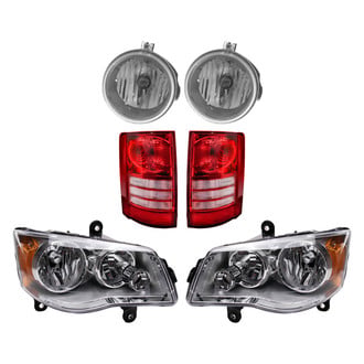 TRQ® - Driver and Passenger Side Replacement Headlights