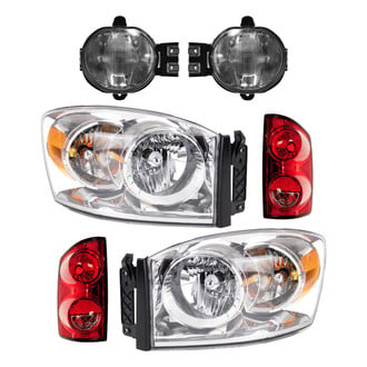 TRQ® - Driver and Passenger Side Replacement Headlights