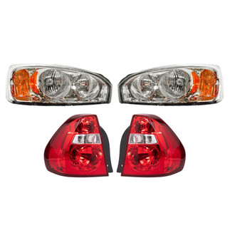 TRQ® - Driver and Passenger Side Replacement Headlights