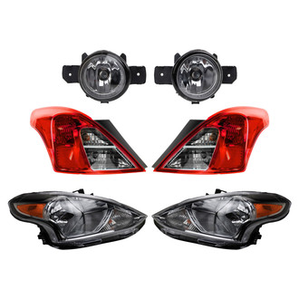 TRQ® - Driver and Passenger Side Replacement Headlights