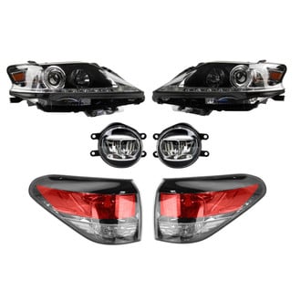 TRQ® - Driver and Passenger Side Replacement Headlights