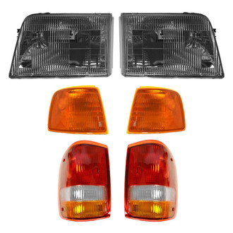 TRQ® - Driver and Passenger Side Replacement Headlights