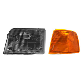 TRQ® - Driver Side Replacement Headlight