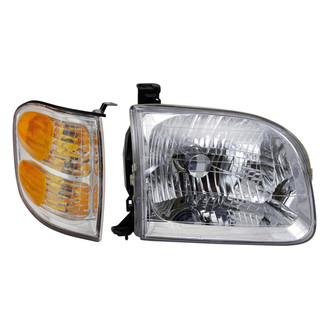 TRQ® - Passenger Side Replacement Headlight