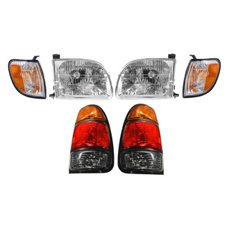 TRQ® - Driver and Passenger Side Replacement Headlights