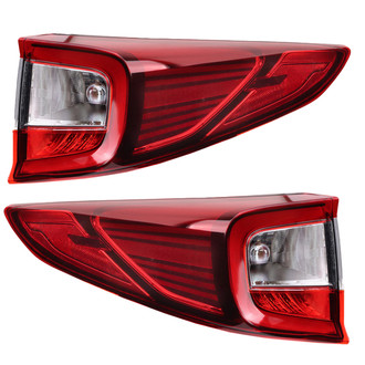 TRQ® - Black LED Tail Lights