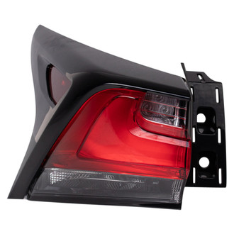 TRQ® - Black LED Tail Lights