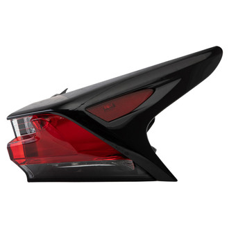 TRQ® - Passenger Side Outer Replacement Tail Light