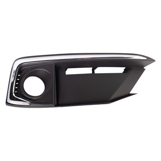 TRQ® - Front Passenger Side Fog Light Bezel