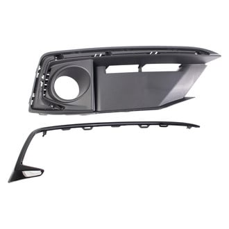 TRQ® - Front Passenger Side Fog Light Bezel