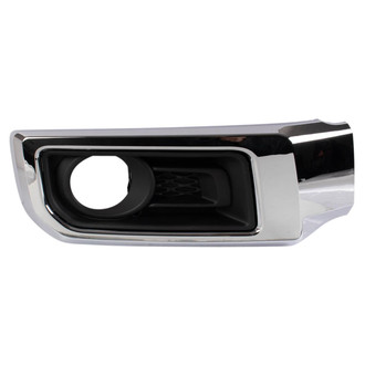 TRQ® - Front Passenger Side Fog Light Bezel