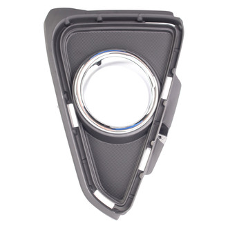 TRQ® - Front Passenger Side Fog Light Bezel