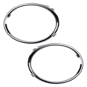 TRQ® - Front Driver and Passenger Side Fog Light Trim