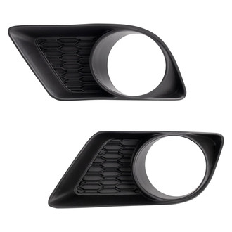 TRQ® - Front Driver and Passenger Side Fog Light Bezel