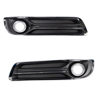TRQ® - Front Driver and Passenger Side Fog Light Bezel