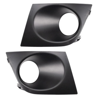TRQ® - Front Driver and Passenger Side Fog Light Bezel