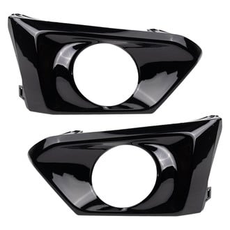 TRQ® - Front Driver and Passenger Side Fog Light Bezel