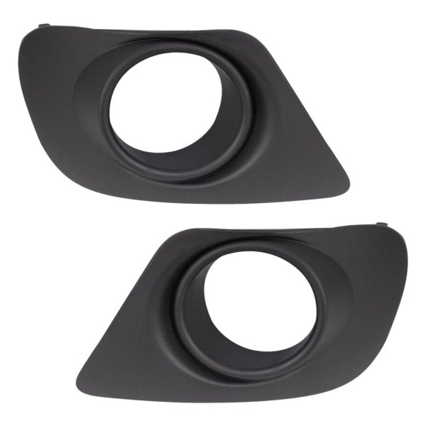 TRQ® - Front Driver and Passenger Side Fog Light Bezels