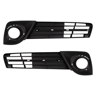 TRQ® - Front Driver and Passenger Side Fog Light Bezel
