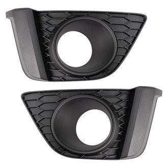 TRQ® - Front Driver and Passenger Side Fog Light Bezel