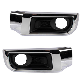 TRQ® - Front Fog Light Bezel