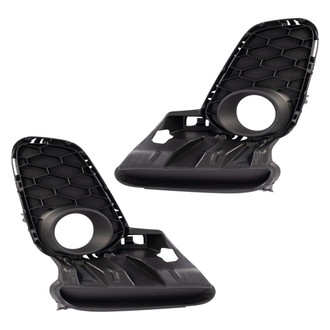 TRQ® - Front Driver and Passenger Side Fog Light Bezel