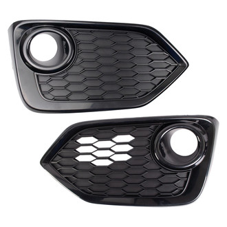 TRQ® - Front Driver and Passenger Side Fog Light Bezel