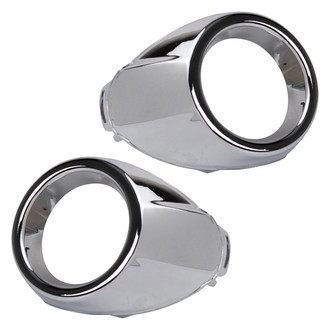 TRQ® - Front Driver and Passenger Side Fog Light Bezel