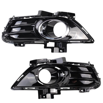 TRQ® - Front Driver and Passenger Side Fog Light Bezels