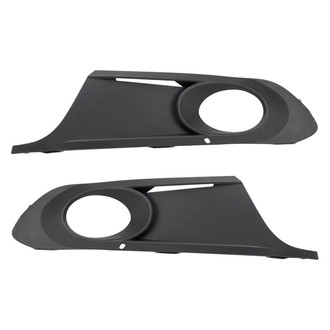 TRQ® - Front Driver and Passenger Side Fog Light Bezel