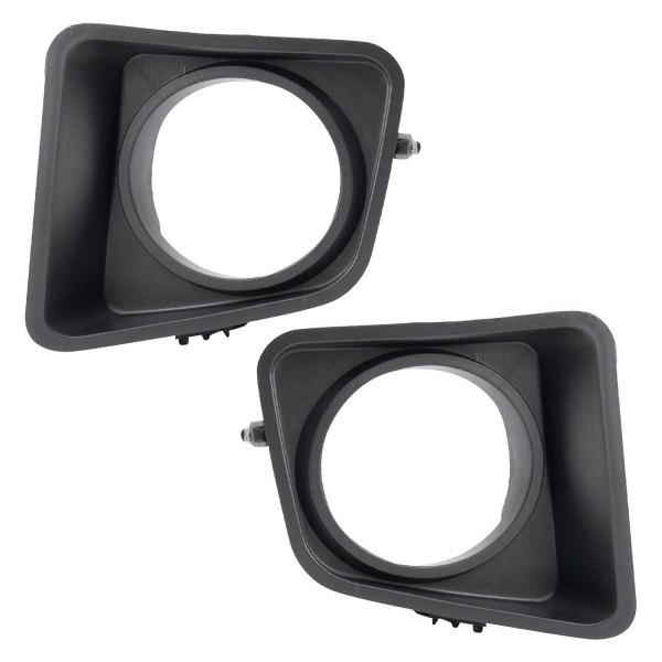 TRQ® - Front Driver and Passenger Side Fog Light Bezel