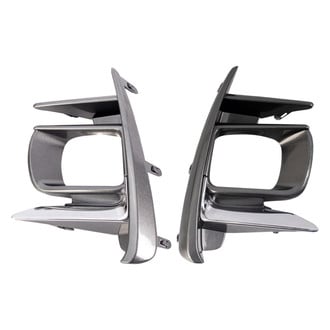 TRQ® - Front Driver and Passenger Side Fog Light Bezel