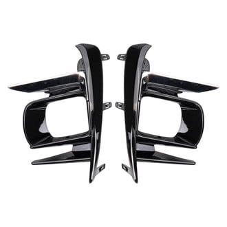 TRQ® - Front Driver and Passenger Side Fog Light Bezel