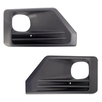 TRQ® - Front Driver and Passenger Side Fog Light Bezel