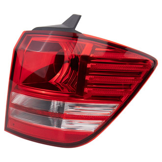 TRQ® - Passenger Side Outer Replacement Tail Light